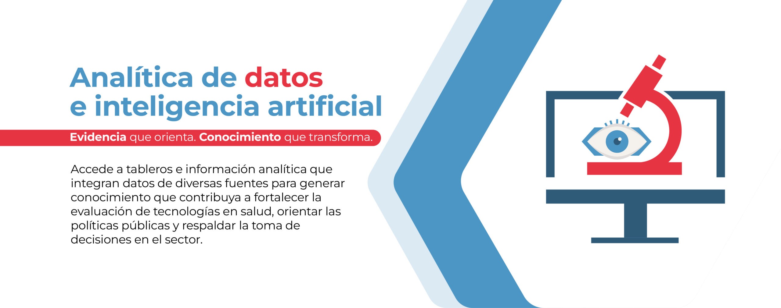 Banner de Analítica de datos e inteligencia artificial del IETS
